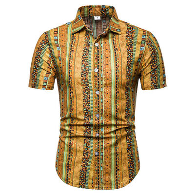 

New Men Short Sleeve Button Down T-shirt Top Slim Fit Casual Dress Summer Shirts