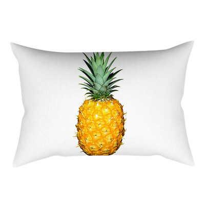 

〖Follure〗Pineapple Leaf Yellow Pillow Case Sofa Car Waist Throw Cushion Cover Home Decor