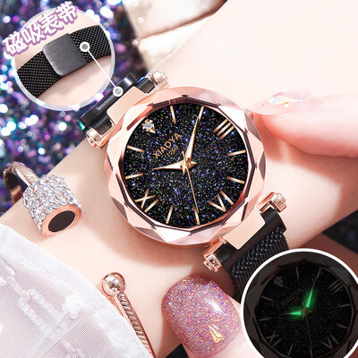 

Womens watches womens waterproof fashion 2019 new students Korean version simple retro trend leisure atmosphere college sty