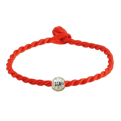 

National Style Red Rope Bracelet The Birth Year Transhipment Beads Hand Rope Unisex Pair Jewellery Hot Gift