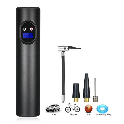 

Portable Air Compressor Mini Air Inflator Handheld Tire Pump Cordless Electric Air Pump for Ball Bicycle&Car Tire 2000mAh with