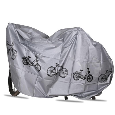 

Wholesale bicycle cover car clothing bicycle cover ash cover electric car motorcycle rain cover dust cover 370g Gray 360g