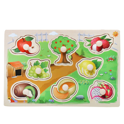 

Tailored Childrens Puzzle Grasp Board Puzzle Birthday Boy Girl Educational Toy
