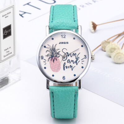 

Jinshi fashion trend belt watch female Korean casual fashion watch personality female watch