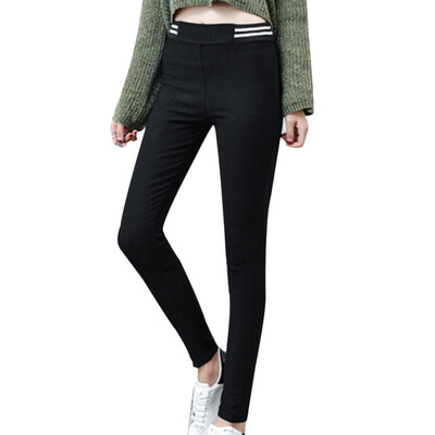 

Womens casual work Pencil Pants New large size elastic pants office slim leggings pants vadim Harajuku plus size