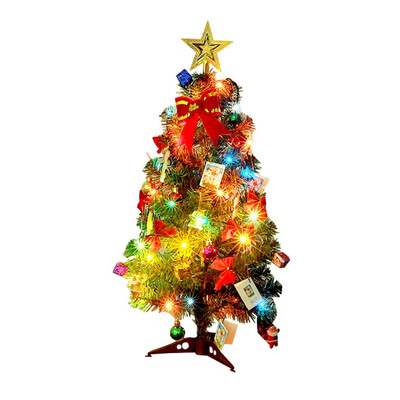 

Gobestart Mini Table Top Christmas Tree Decoration LED Decor Home Xmas Gift Party