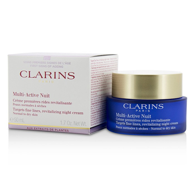 

CLARINS - Multi-Active Night Targets Fine Lines Revitalizing Night Cream - For Normal To Dry Skin 50ml16oz