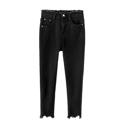 

Slim Jeans For Women Skinny High Waist Jeans Female Blue Denim Pencil Pants Stretch Waist Lady Jeans Plus Size Pants