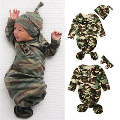 

Newborn Baby Camouflage Swaddle Wrap Swaddling Sleeping Bag Blanket Sleepsacks
