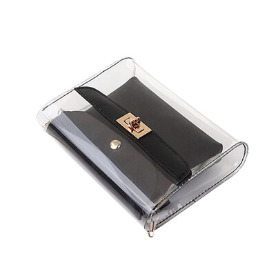 

Fashion Lady Shoulder Bag Strap Jelly Package Letter Purse Mobile Phone Shoulder Bag Women Messenger Bag 2019