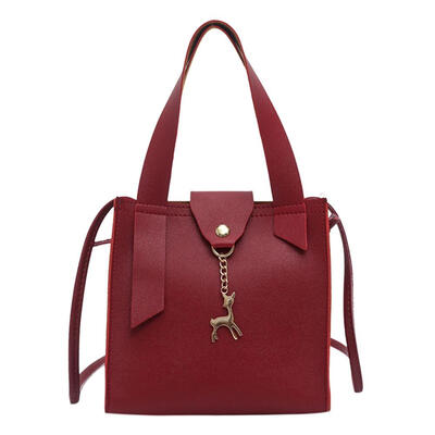 

Deer Women Leather Small Messenger Handbags Casual Pure Shoulder Bags