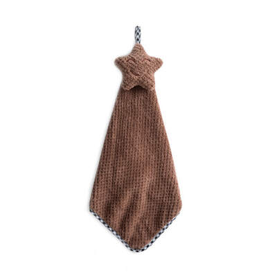 

Eco-friendly 4 Colors Soft Coral Velvet Cartoon Animal Towel Can Be Hung Absorbent Lint-Free Cloth Dishcloths Kitchen used