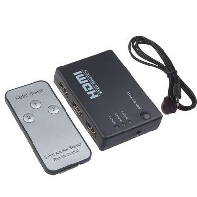 

5 Port 1080P Video HDMI Switch Switcher Splitter for HDTV DVD PS3 IR Remote