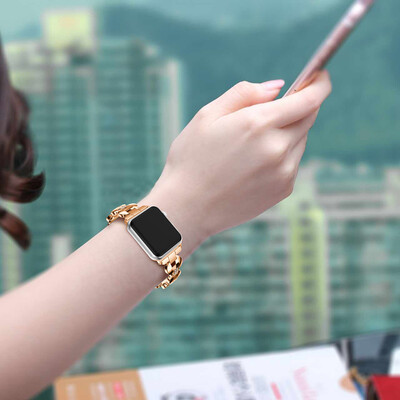 

〖Follure〗Alloy Crystal Link Bracelet Watch Band Strap For Apple Watch Series 3 38MM