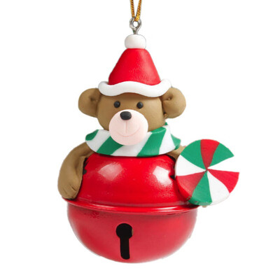 

Christmas Pendant decorations Christmas tree bell ornaments Santa Claus snowman doll Christmas bell Decoration supplies