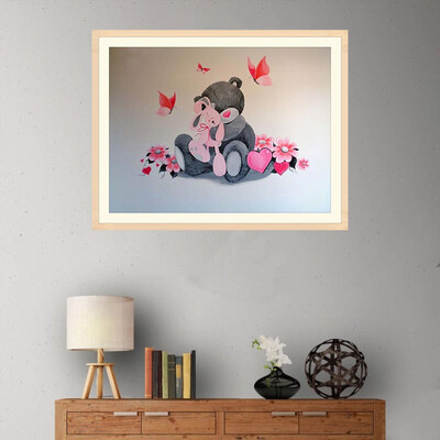 

Gobestart 5D Embroidery Paintings Rhinestone Pasted DIY Diamond Painting Cross Stitch