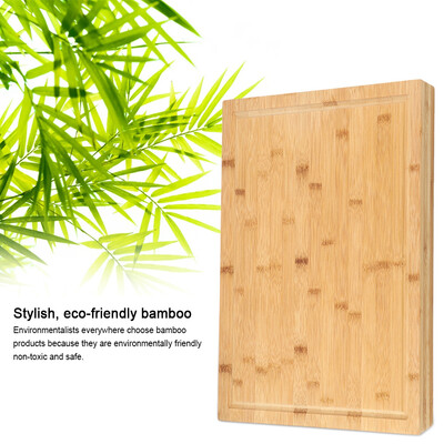 

Greensen Large Antibacterial Thick Bamboo Cutting Board Block Kitchenware Home Bamboo Cutting BoardCutting Board
