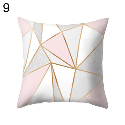 

Simple Geometry Square Cushion Cover Throw Pillow Case Home Sofa Car Bed Decor