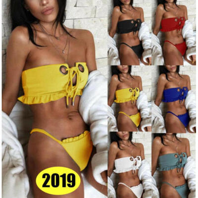 

Women Ladies Sexy Padded Push Up Beachwear Bathing Swimsuit Swimwear Bikinis Set