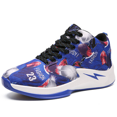 

Trend basketball shoes mens high spring&autumn autumn breathable non-slip wear mens sports shoes to be crazy boots