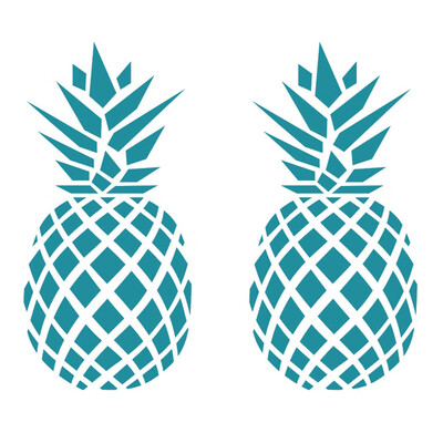 

Art Fashion Pineapples Wall Decal Removable Pineapples Wall Sticker Bedroom Decoration Accessories