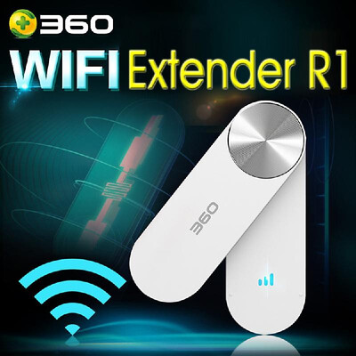 

360 WiFi Extender R1 Wireless Network Wifi Amplifier Repeater Wifi-Extender Signal Booster Wireless WIFI Extend Signal USB Power
