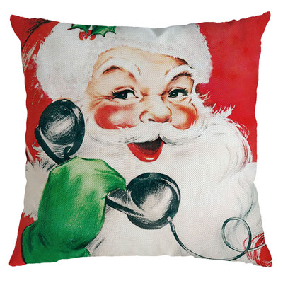 

Tailored Christmas Pillow Cover Pillowcases Decorative Sofa Cushion Cover 45x45cm
