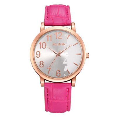 

FanTeeDa Watches Women Quartz Clock Watches Leather Women Watch Causal Simple Wristwatch Montre Femme bayan kol saati 533