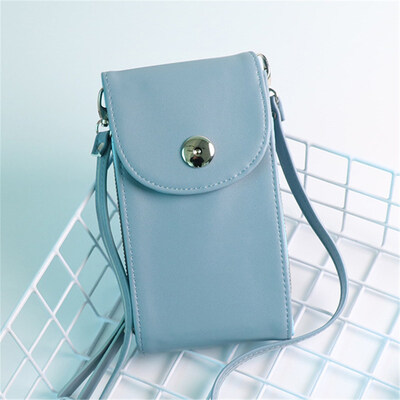 

Design Women Handbags Korean Mini Bag Cell Phone Bags Simple Small Crossbody Bags Casual Ladies Flap Shoulder Bag Green