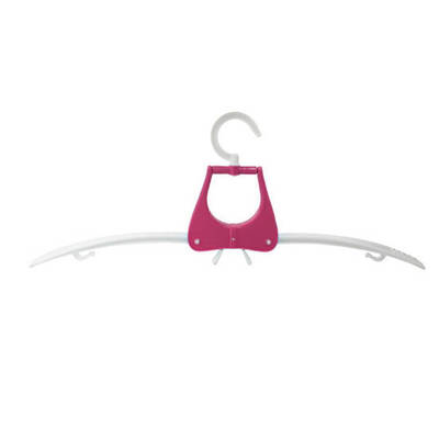 

5Pcsset Portable Folding Clothes Hangers Foldable Clothes Drying Rack Travel Clothes Holder Hanger