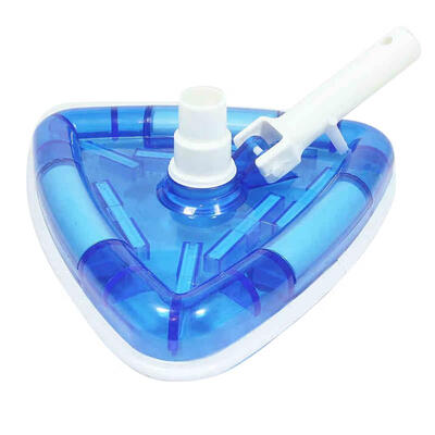 

Transparent Triangle Spa Vacuum Head Swimming Pool Surface Cleaning Tool