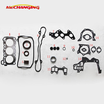 

EF-VE For DAIHATSU MIRA 650850 L200S L500V Engine Parts Engine Rebuilding kits Auto Parts Engine Gasket 04111-87273-063