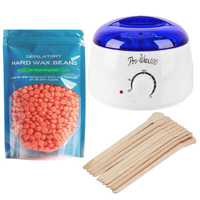 

Depilatory Melting Wax Machine10pcs Stick100g Neutral Rose Wax Beans