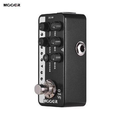 

Mooer MICRO PREAMP Series 015 BROWN SOUND 90s Style Digital Preamp Preamplifier Guitar Effect Pedal Dual Channels 3-Band EQ with