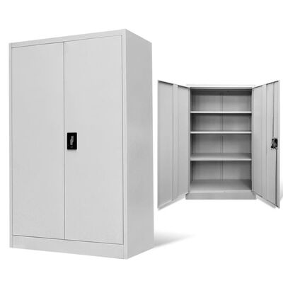 

Office Cabinet 354"x157"x551" Steel Gray