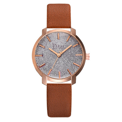 

Watch temperament simple quartz watch pu strap trend ladies watch