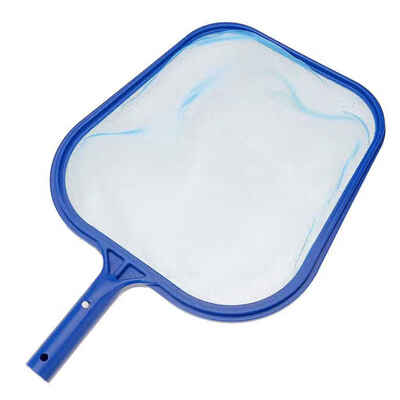 

Swimming Pool Spa Pond Leaf Rake Skimmer Mesh Sturdy Plastic Frame Head Surface Cleaner Net
