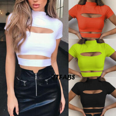 

2019 Sexy Women Casual Tank Top Vest Blouse Sleeveless Crop Top Shirt Cami Top