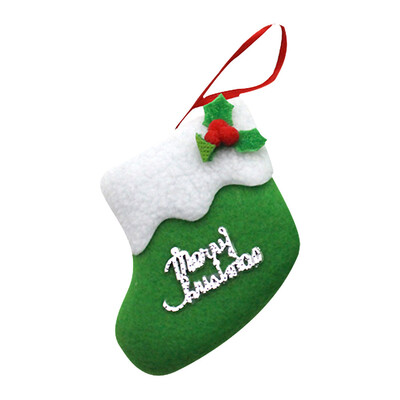 

〖Follure〗Christmas Stocking Mini Sock Santa Claus Candy Gift Bag Xmas Tree Hanging Decor