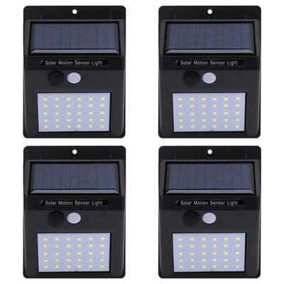 

Solar Powered 30LED Outdoor Garden Wall Lamp Waterproof Motion Sensor Light