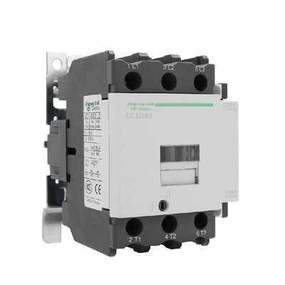 

AC Connector Electric 220V 5060Hz Poles Coil AC Modular Contactor LC1-D High Sensitivity Strong Conductivity