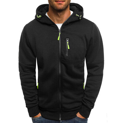 

Mens Casual Hooded Hoodie Warm Sweater Zip Jacket Coat Sweatshirt Outwear US