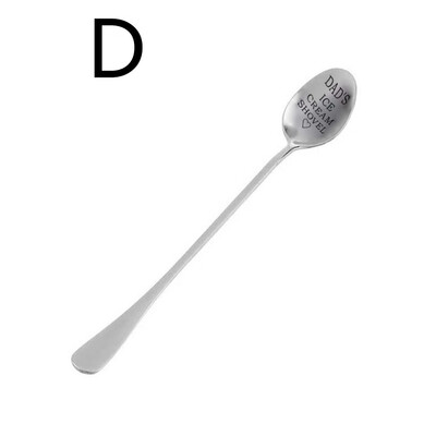 

Toponeto Papas Ice Cream Shovel Gift for Dad Sturdy Stainless Steel Ice Cream Spoon Best