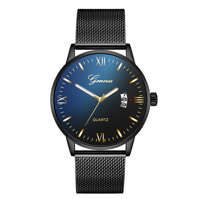 

Gobestart Luxury Watches Quartz Watch Stainless Steel Dial Casual Bracele Watch