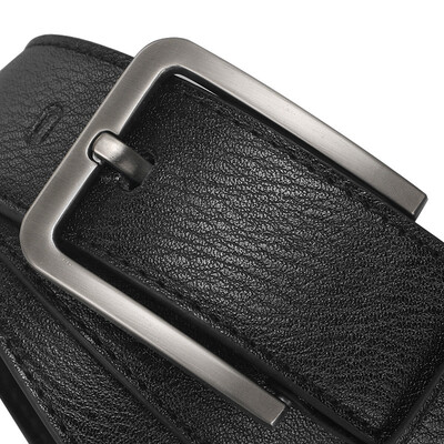 

Cross-border new mens belt automatic buckle casual belt youth mens lychee belt