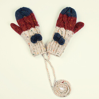 

Tailored Womens Winter Gloves Warm Lining - Cozy Cable Knit Thick Gloves Mittens