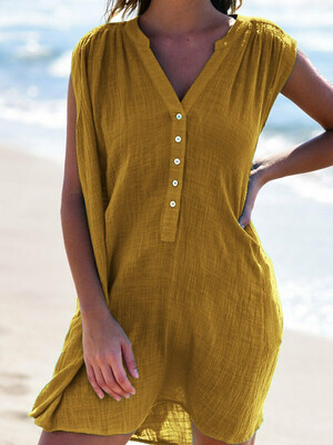 

Womens Swimwear Beachwear Bikini Cover up Kaftan Summer Beach Long Maxi Dress