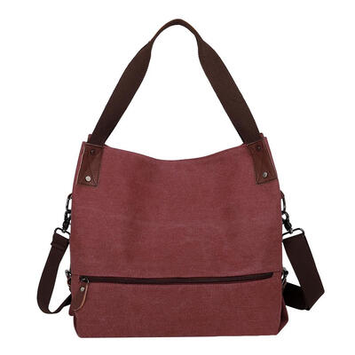 

Large Canvas Shoulder Handbag Women Totes Vintage Crossbody Messenger Bags