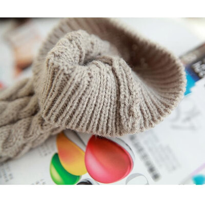 

Winter Women Knitted Crochet Thigh Leg Warmer Cover Long Leggings Slouch Boot Cuffs High Socks
