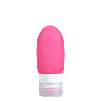

Refillable Travel Bottles Silicone Squeezable Tube Sets Cosmetic Toiletry Containers for Shampoo Lotion Soap White  89ml